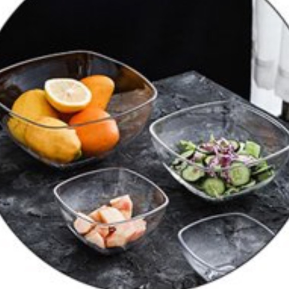 10” Clear Acrylic Multi-Use Holiday Serving Bowl - Picture 3 of 7